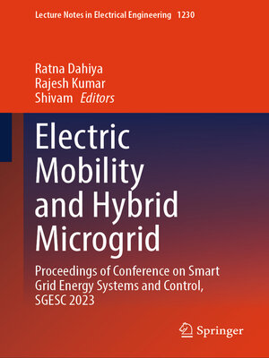 cover image of Electric Mobility and Hybrid Microgrid